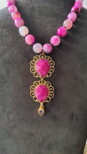 Load image into Gallery viewer, Pink Lotus Necklace
